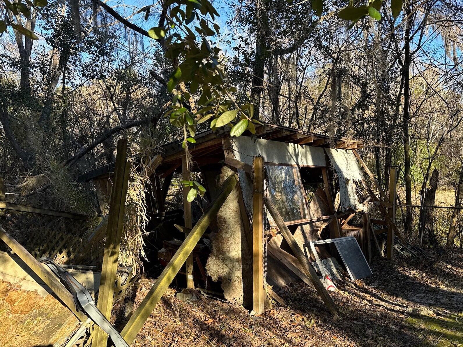 shed removal yard junk charleston south carolina